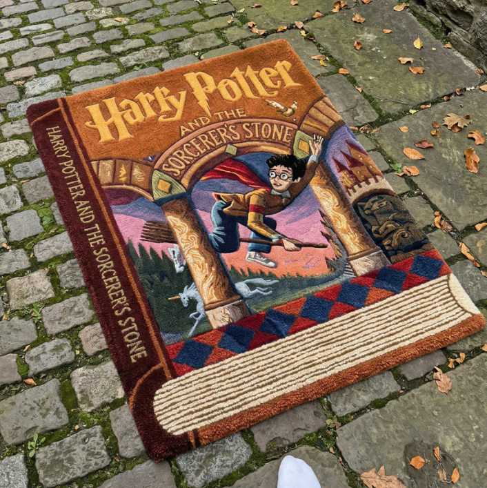 "Potter" Buchteppich