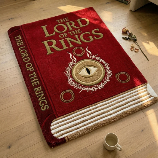 "Ringe" Buchteppich