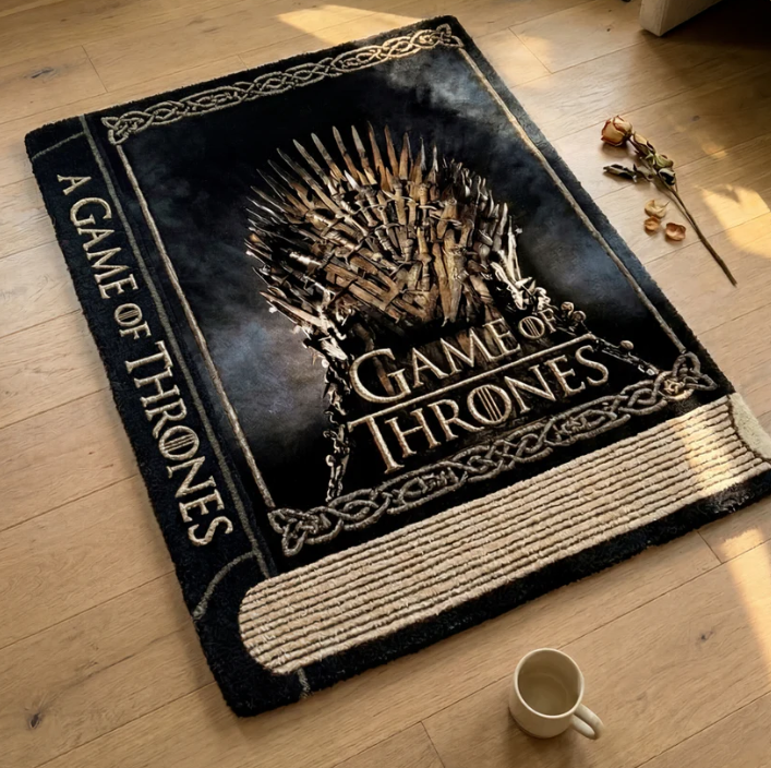"Thrones" Buchteppich